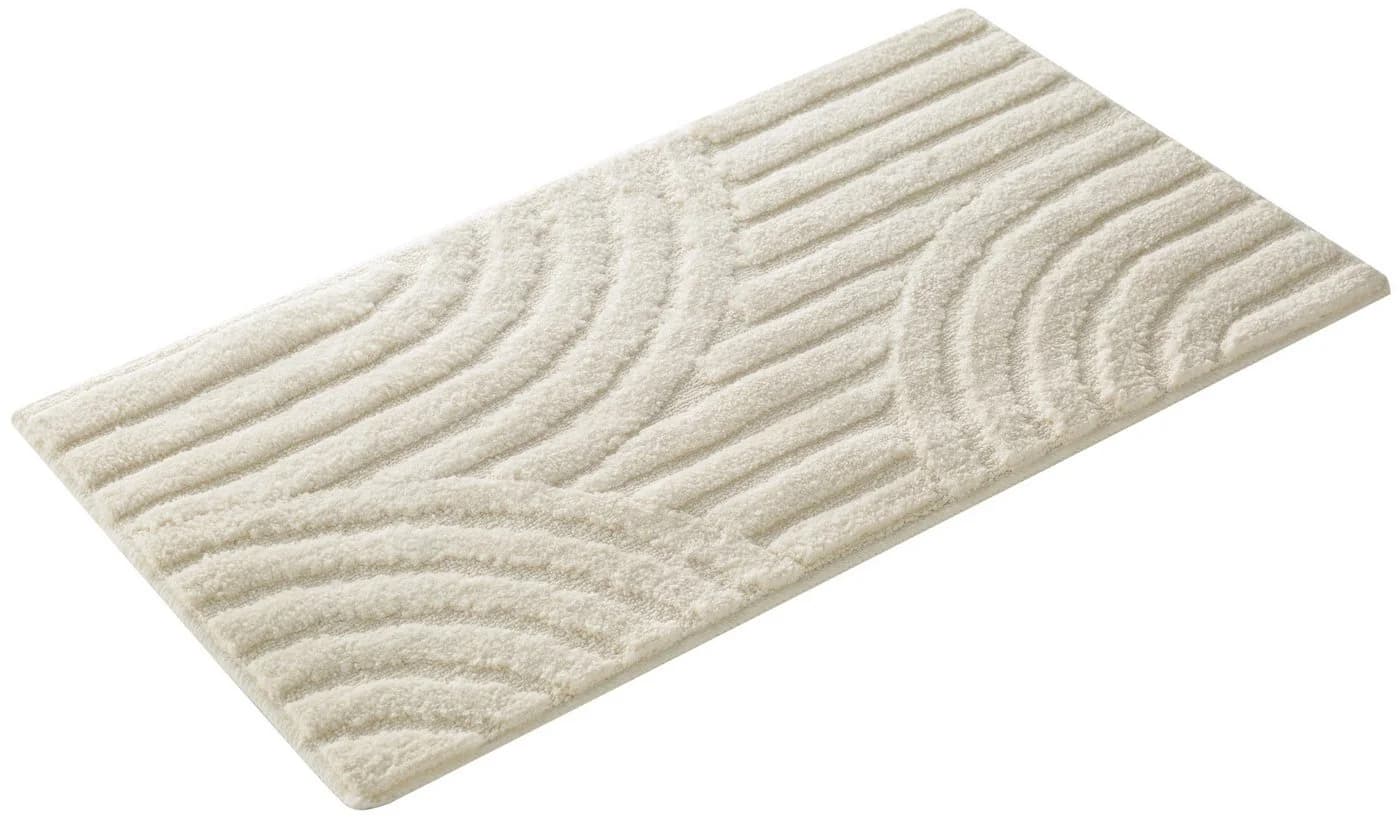 Badematte MY HOME Regona Scandi Badvorleger Hoch-Tief-Effekt