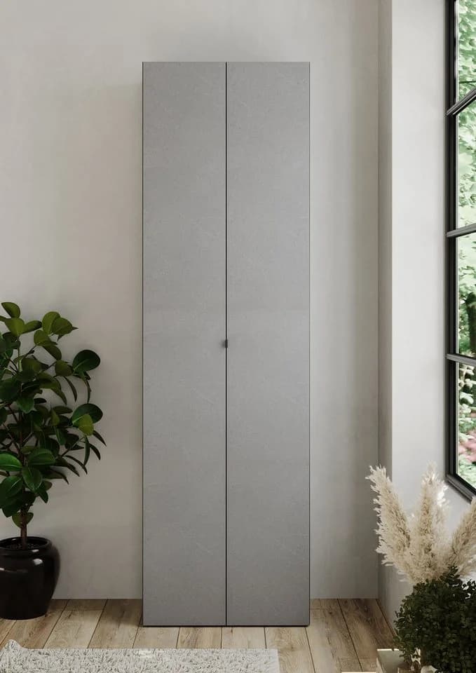 OTTO HOME Schuhschrank Pratiko 2 Türen Grau Steinfarben - Bild 1