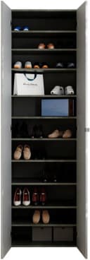 OTTO HOME Schuhschrank Pratiko 2 Türen Grau Steinfarben Bild 5
