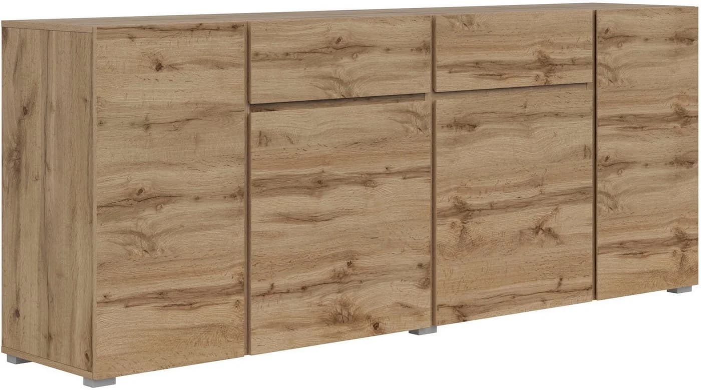 OTTO home Sideboard Metric 4 Türen 2 Schubkästen Modern