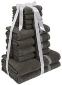 OTTO HOME Handtuch Set Kapra 10-tlg. Grau 100% Baumwolle Frottier Bild 4