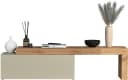 OTTO home Lowboard Chronos TV-Board Modern Weiß/Grau Push-to-Open Bild 1