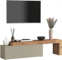 OTTO home Lowboard Chronos TV-Board Modern Weiß/Grau Push-to-Open Bild 5