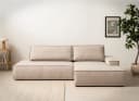 HOME AFFAIRE Ecksofa SHERWOOD L-Form Schlafsofa Beige Bild 4