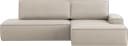 HOME AFFAIRE Ecksofa SHERWOOD L-Form Schlafsofa Beige Bild 5