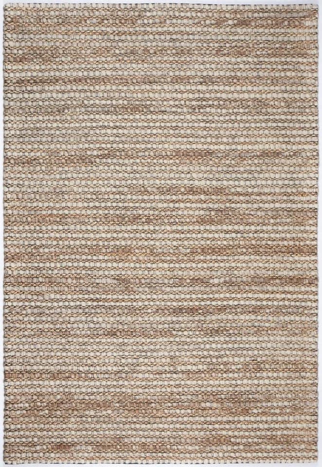 OTTO HOME Wollteppich Leevy Beige Handgewebt 60x90cm - Bild 3