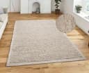OTTO HOME Wollteppich Wolly Rahmen Beige Handgewebt Bild 1