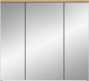 WELLTIME Spiegelschrank REHAT 3-tlg. Grau Eiche Soft-Close Bild 2