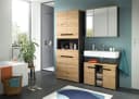 WELLTIME Spiegelschrank REHAT 3-tlg. Grau Eiche Soft-Close Bild 5