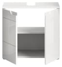 INOSIGN Waschbeckenunterschrank CAPRI 63 cm Weiß Hochglanz Bild 5
