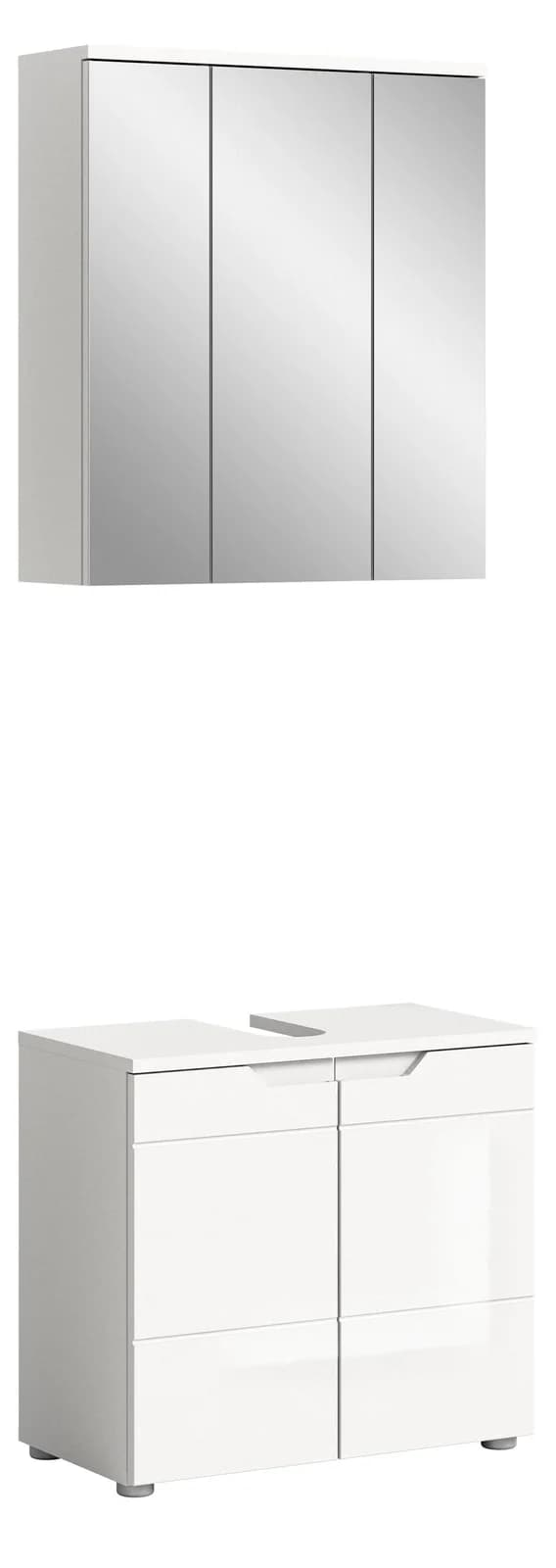 Badmöbel-Set INOSIGN CAPRI 2-teilig mit Griffmulde
