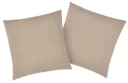 OTTO home Kissenbezug Luisa 50x50 cm Baumwolle Mocca Bild 2