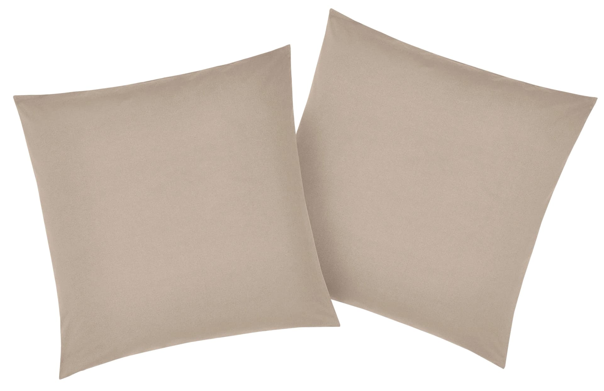 OTTO home Kissenbezug Luisa 50x50 cm Baumwolle Mocca - Bild 4