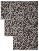 Handtuch Set MY HOME Anna Leopardmuster 8-tlg. Grau Baumwolle Bild 4