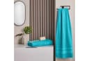 OTTO HOME Saunatuch Set Vanessa Türkis 2-tlg. 80x200cm Baumwolle Bild 1