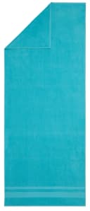 OTTO HOME Saunatuch Set Vanessa Türkis 2-tlg. 80x200cm Baumwolle Bild 3