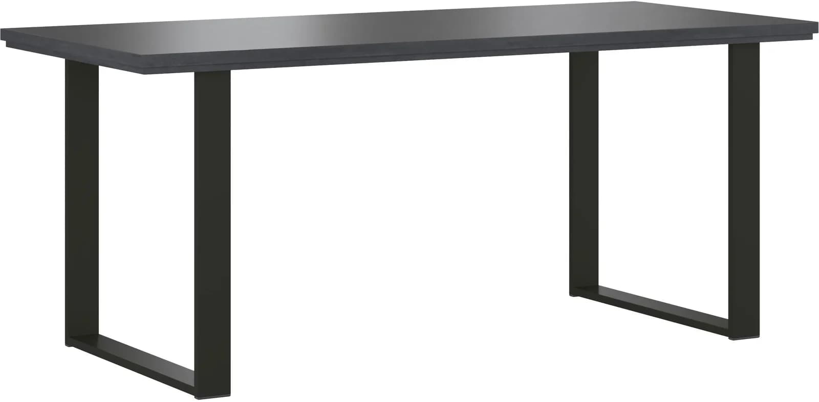 Home Affaire Esstisch York Industrialdesign Anthrazit Schwarz