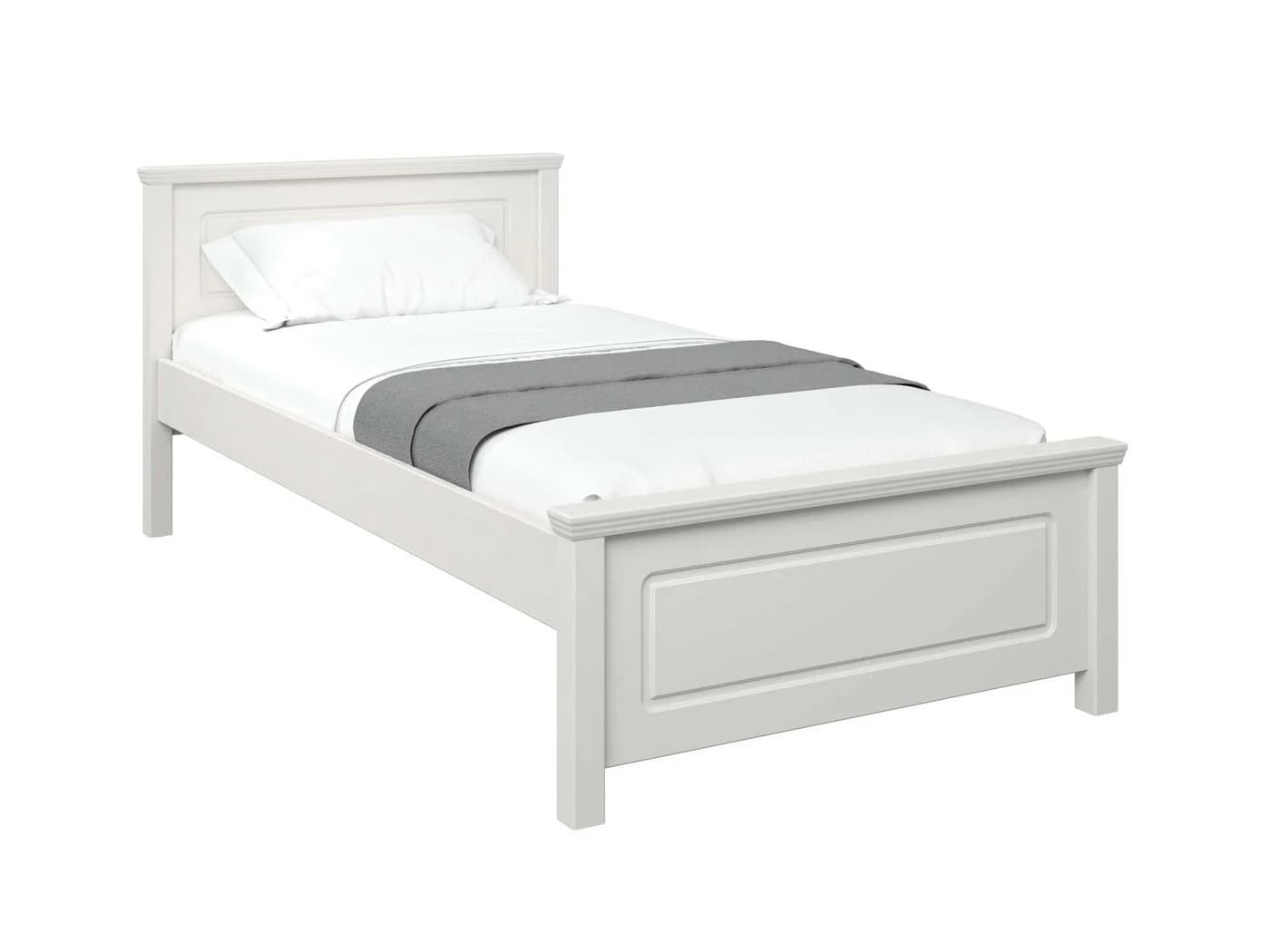OTTO HOME Bett Svea Weiß Massivholz mit Lattenrost - Bild 4