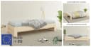 Massivholzbett OTTO HOME Imme ausziehbar Natur Bild 3