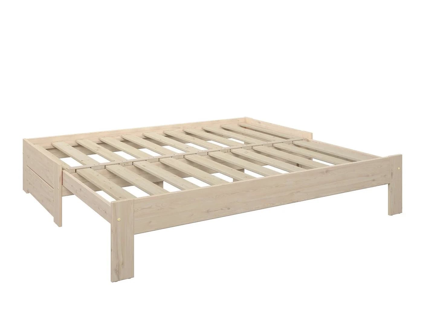 Massivholzbett OTTO HOME Imme ausziehbar Natur - Bild 4
