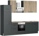 OPTIFIT Küchenzeile Fiona 290 cm Anthrazit Wildeiche Bild 3