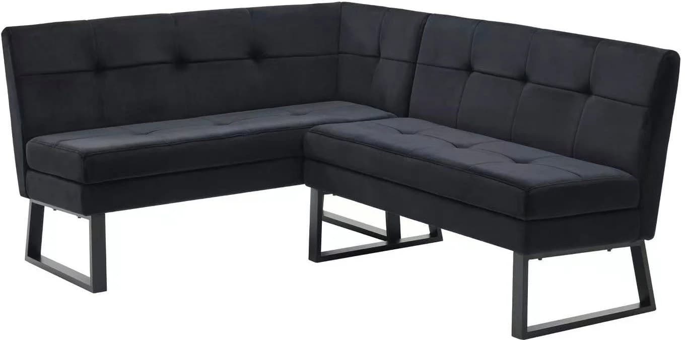 Eckbank OTTO HOME Geranie Schwarz mit Stauraum - Bild 2