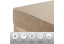 OTTO HOME Bettlaken Desner3 Beige Microfaser Rundumgummizug Bild 3