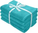 OTTO HOME Duschtücher Sanremo Premium Set 4-tlg. Aqua Baumwolle Bild 1