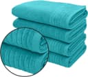 OTTO HOME Duschtücher Sanremo Premium Set 4-tlg. Aqua Baumwolle Bild 2