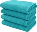 OTTO HOME Duschtücher Sanremo Premium Set 4-tlg. Aqua Baumwolle Bild 3