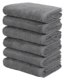 OTTO HOME Handtuch-Set Merida 6-tlg. Dunkelgrau Frottier Bild 2