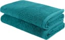 Saunatuch-Set Regona 2-tlg. 80x200cm 100% Baumwolle Petrol Bild 2