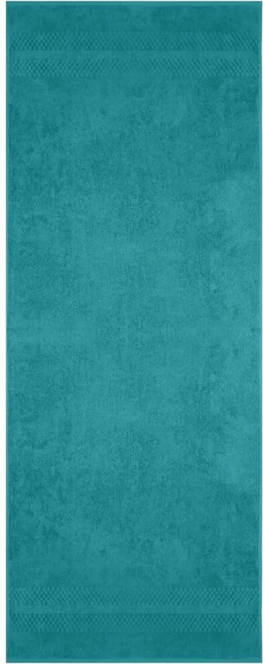 Saunatuch-Set Regona 2-tlg. 80x200cm 100% Baumwolle Petrol - Bild 4