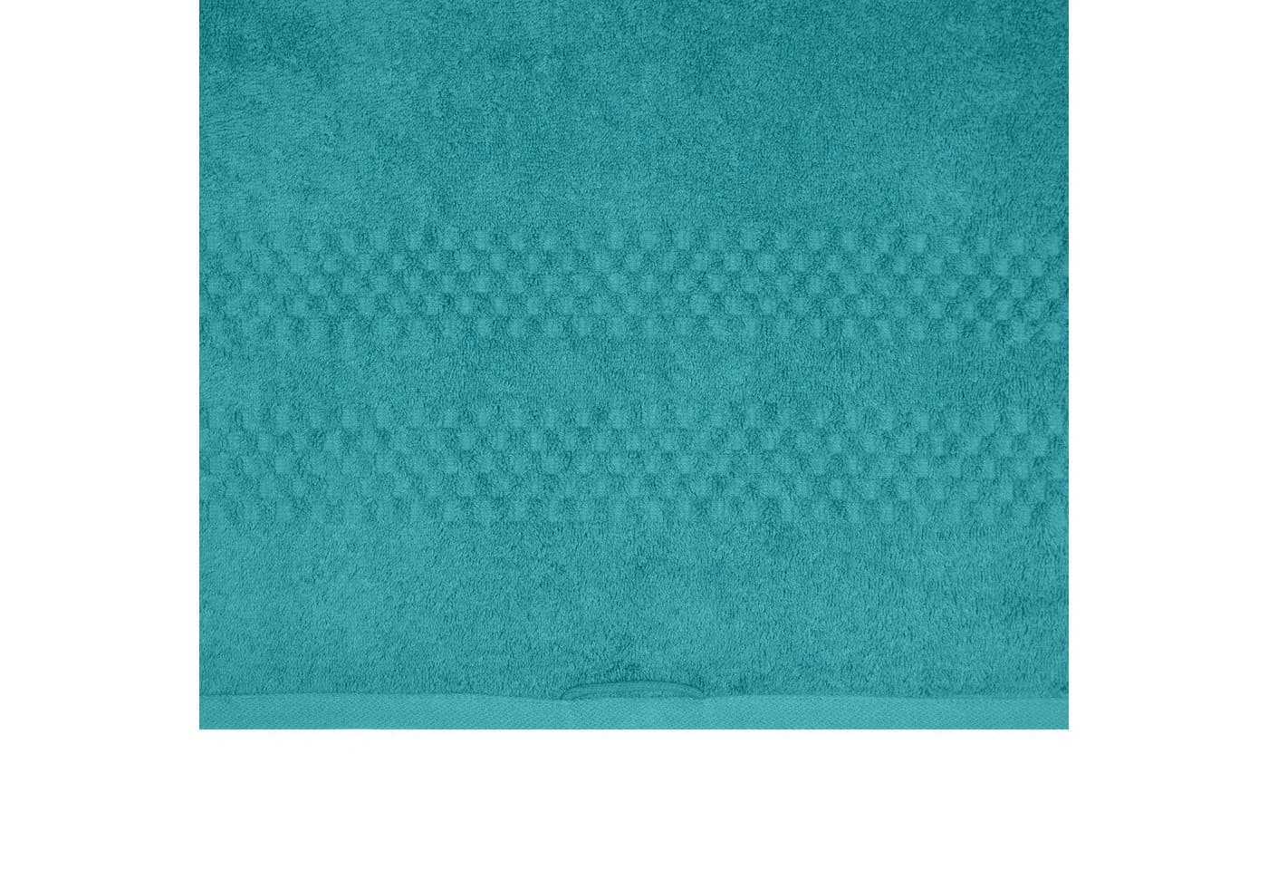 Saunatuch-Set Regona 2-tlg. 80x200cm 100% Baumwolle Petrol - Bild 5