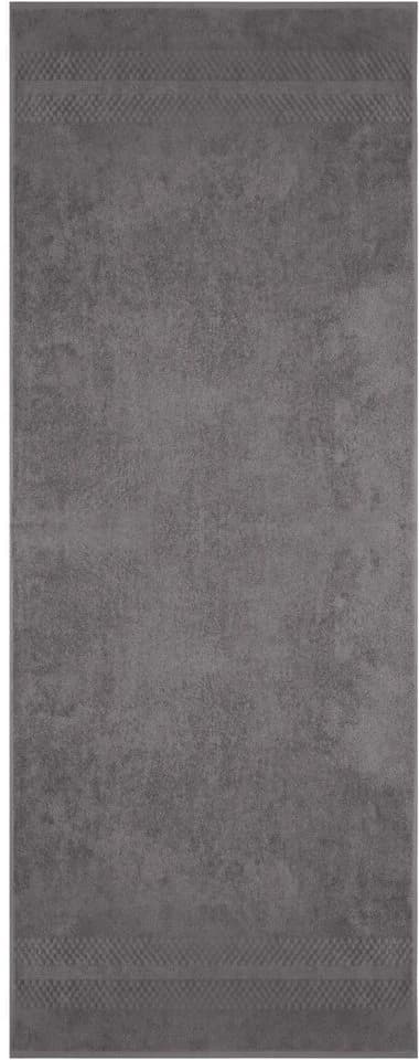 Saunatuch-Set Regona Anthrazit 100% Baumwolle Frottier - Bild 4