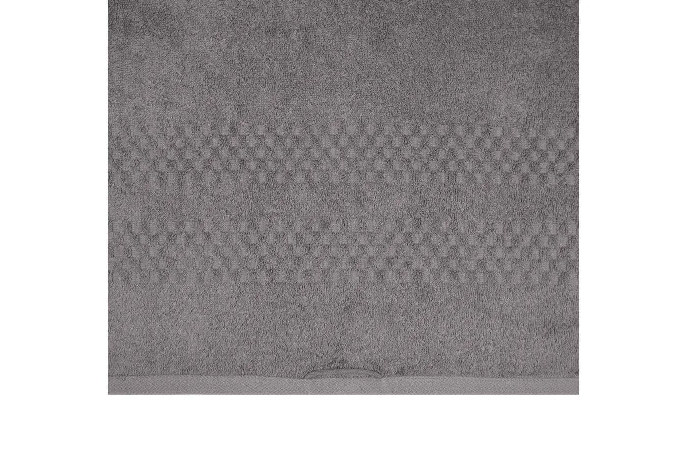 Saunatuch-Set Regona Anthrazit 100% Baumwolle Frottier - Bild 5