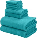 OTTO HOME Handtuch Set Sanremo Premium 8-tlg. Aqua 100% Baumwolle Bild 3