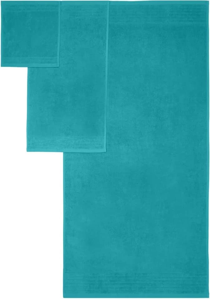 OTTO HOME Handtuch Set Sanremo Premium 8-tlg. Aqua 100% Baumwolle - Bild 5
