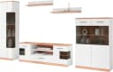 Home Affaire Wohnwand Ribe 5-teilig Weiß Kernbuche Bild 1