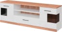 OTTO HOME Lowboard Ribe Weiß mit Massivholz-Oberplatte Bild 1