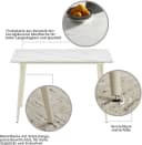 Essgruppe OTTO HOME Kryce Creme Strukturstoff Bild 5
