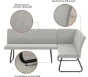 Eckbank OTTO HOME Blee Grau Bild 3