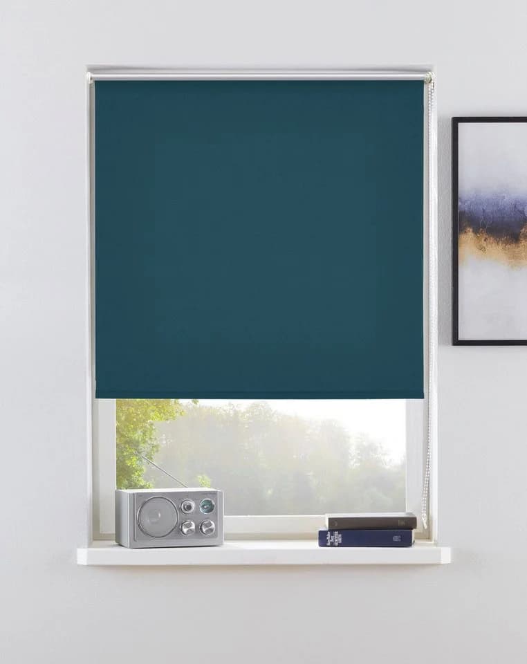 Seitenzugrollo THEMSE OTTO home Verdunkelnd Blau Klemmfix - Bild 2
