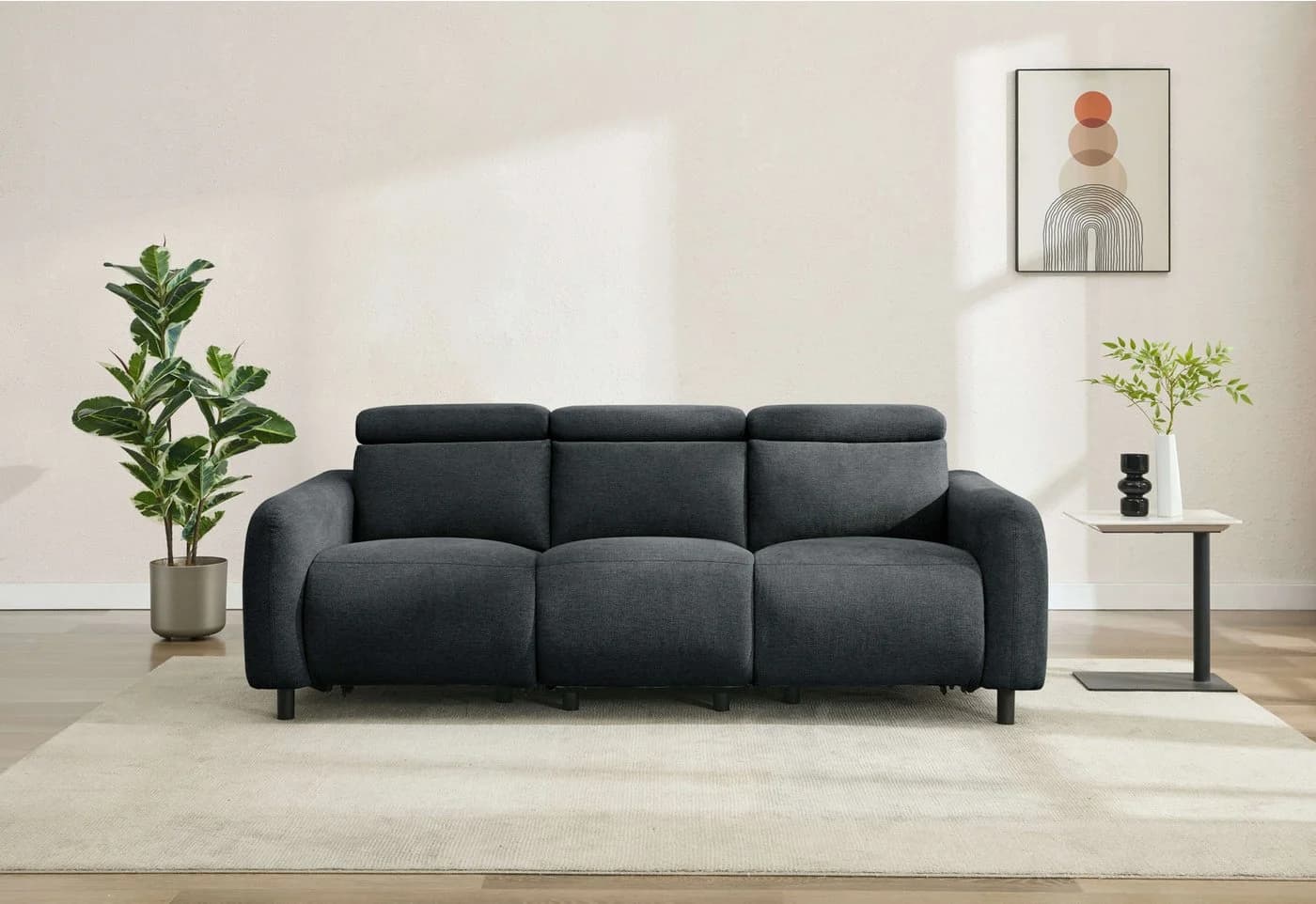 OTTO HOME SKAANE 3-Sitzer Sofa Relaxfunktion Anthrazit - Bild 4