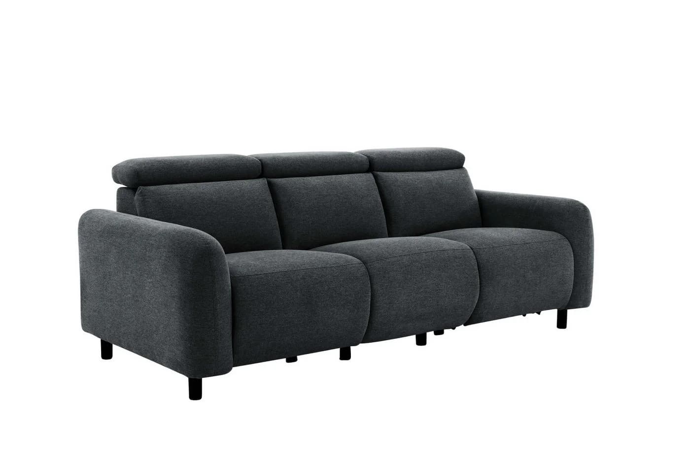 OTTO HOME SKAANE 3-Sitzer Sofa Relaxfunktion Anthrazit - Bild 5