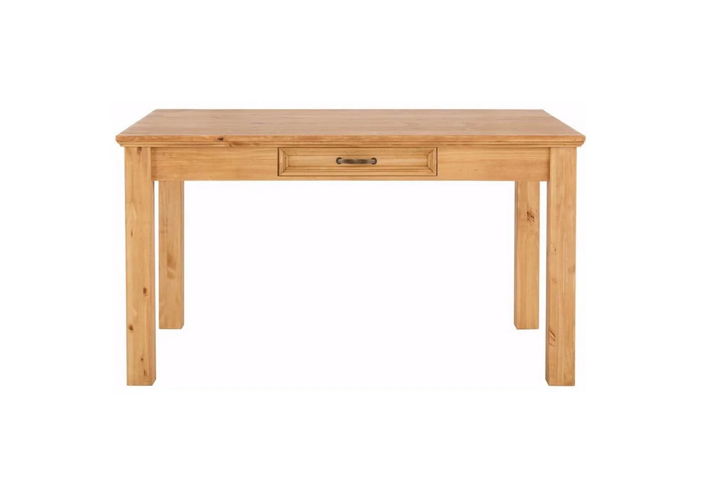 Esstisch OTTO HOME Selma Massivholz mit Schublade Beige - Bild 3