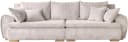 HOME AFFAIRE Big-Sofa Katja Beige Cord 4-Sitzer Bild 1