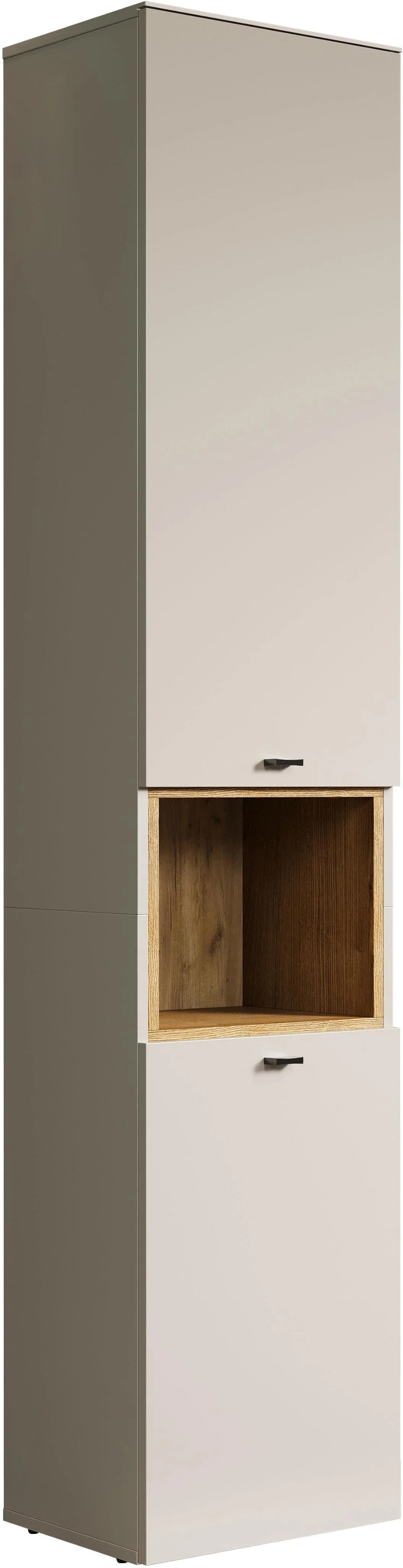WELLTIME Hochschrank San Pedro Kaschmir Eiche mit Soft-Close