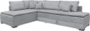 HOME AFFAIRE Ecksofa Night & Day L-Form mit Schlaffunktion Cord hellgrau Bild 1