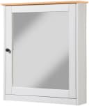 welltime Spiegelschrank Sylt/ Rügen/ Modern Breite 60,5 cm Massivholz Bild 2